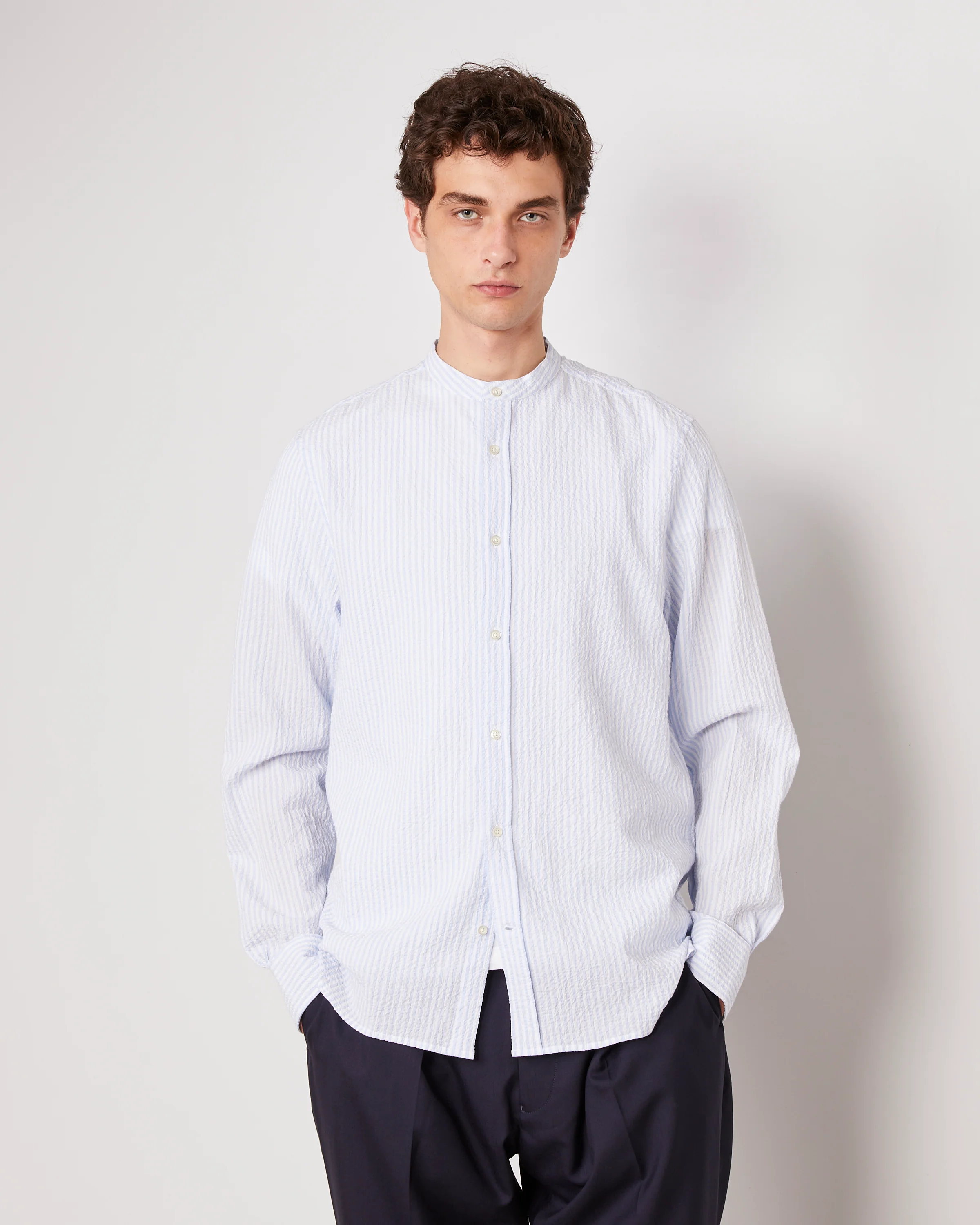 Gaston striped co seersucker - Image 4